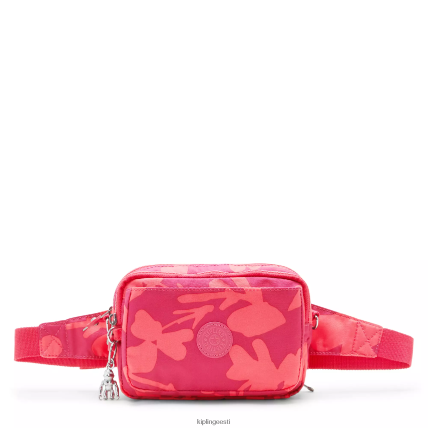 abanu multitrükiga kabriolett crossbody kott Kipling koralli lill naised 4NF06J320 crossbody kotid