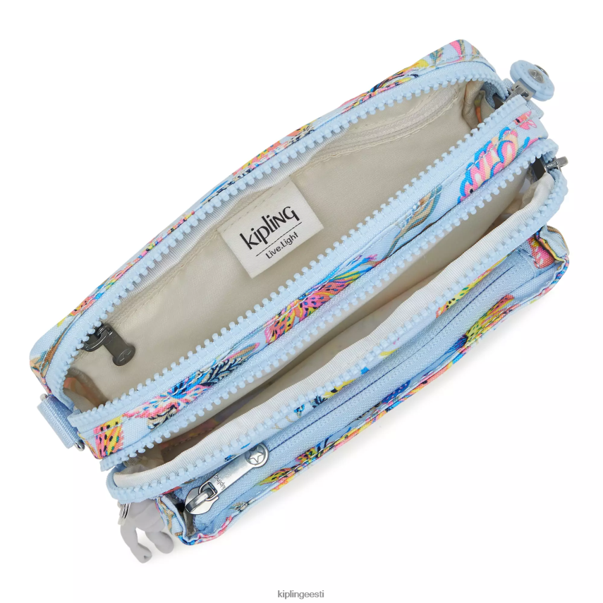 abanu multitrükiga kabriolett crossbody kott Kipling looduslikud lilled naised 4NF06J323 crossbody kotid