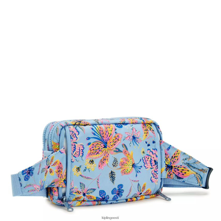 abanu multitrükiga kabriolett crossbody kott Kipling looduslikud lilled naised 4NF06J323 crossbody kotid