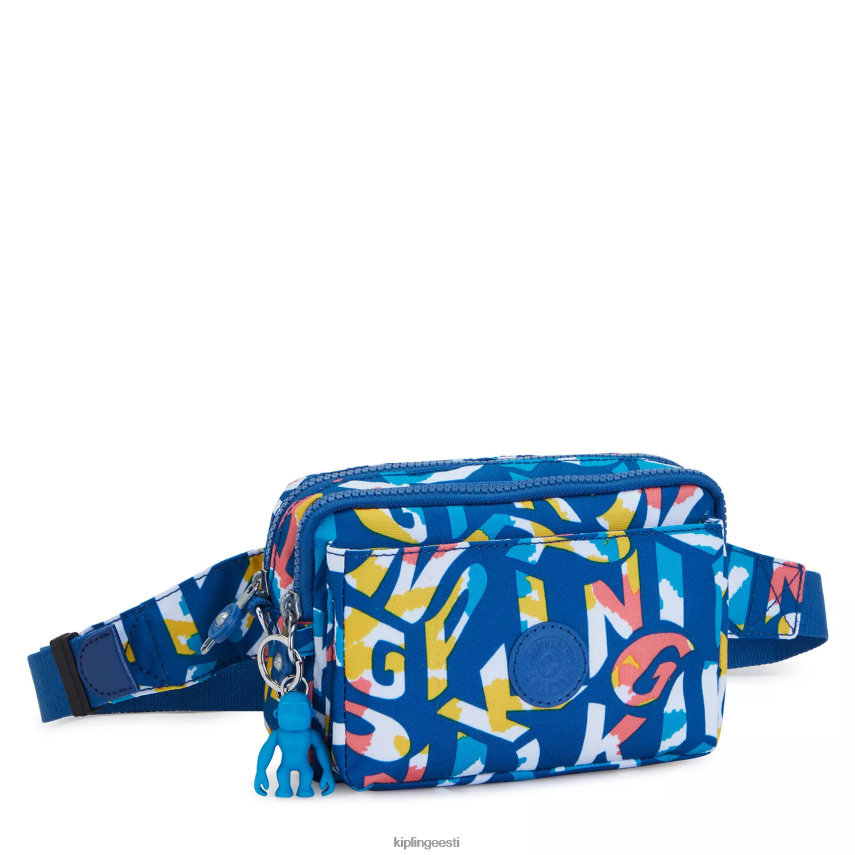 abanu multitrükiga kabriolett crossbody kott Kipling neoon naised 4NF06J321 crossbody kotid
