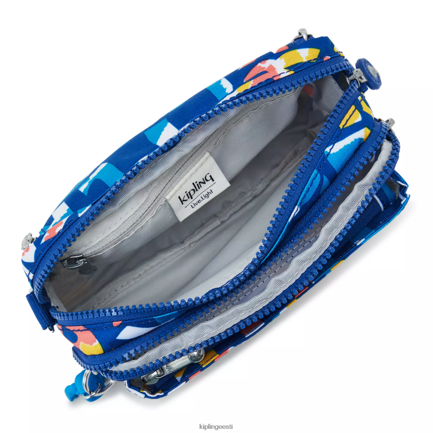 abanu multitrükiga kabriolett crossbody kott Kipling neoon naised 4NF06J321 crossbody kotid