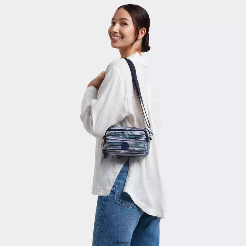 abanu multitrükiga kabriolett crossbody kott Kipling pintsli triibud naised 4NF06J319 crossbody kotid