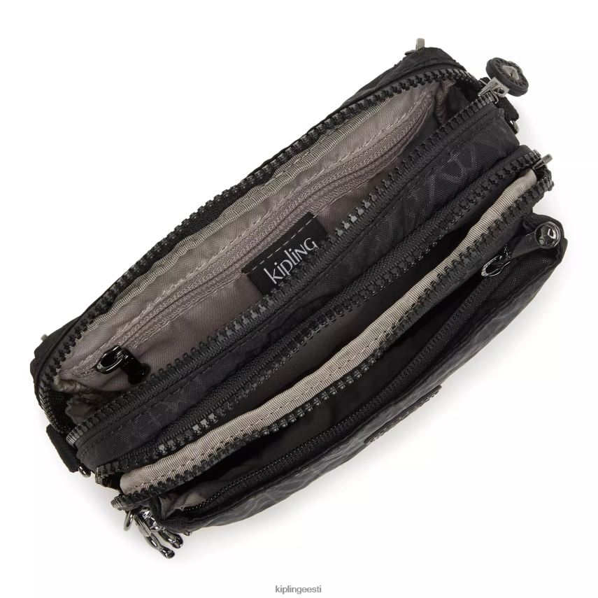 abanu multitrükiga kabriolett crossbody kott Kipling reljeefne allkiri naised 4NF06J188 crossbody kotid