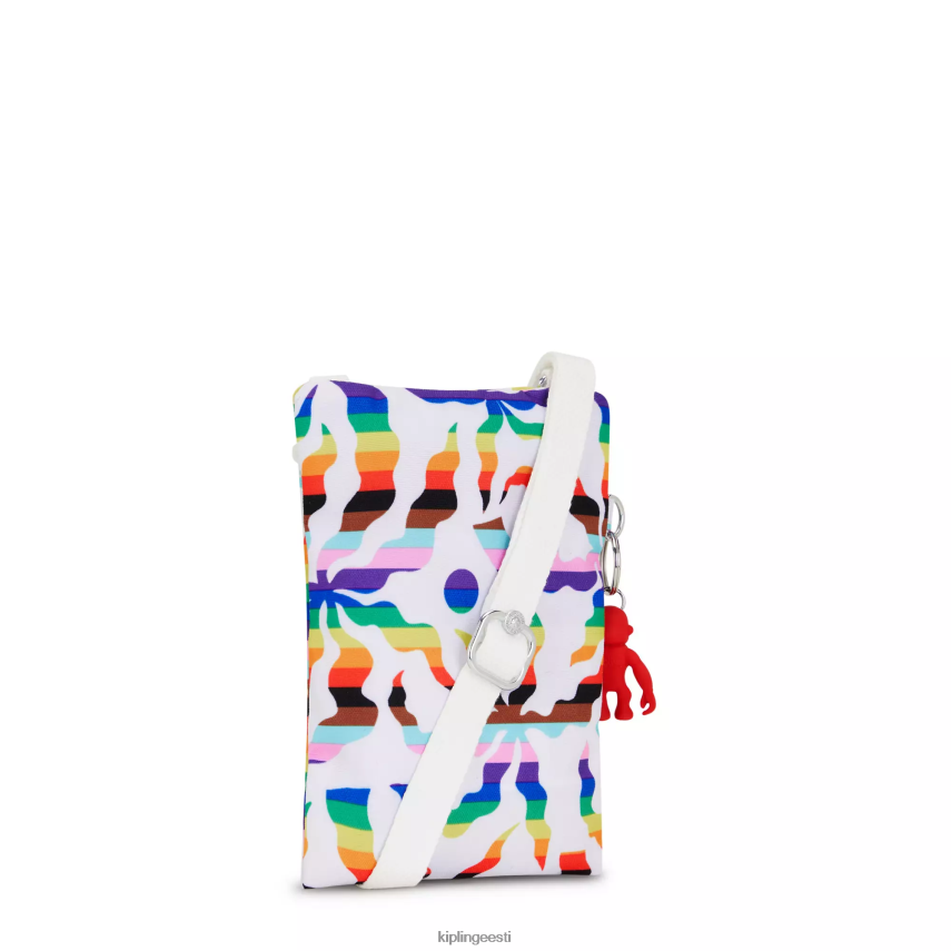 afia lite trükitud mini crossbody kott Kipling vikerkaarepalm naised 4NF06J36 crossbody kotid