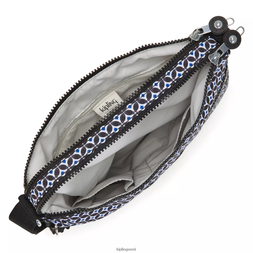 alvar trükitud crossbody kott Kipling mustjas plaat naised 4NF06J145 crossbody kotid