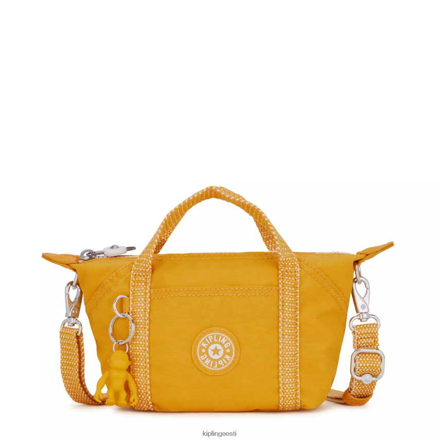 art kompaktne crossbody kott Kipling kiire kollane naised 4NF06J2 crossbody kotid