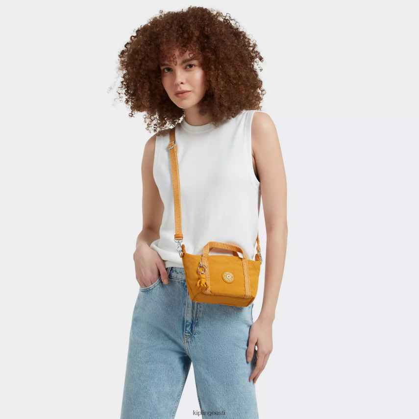 art kompaktne crossbody kott Kipling kiire kollane naised 4NF06J2 crossbody kotid