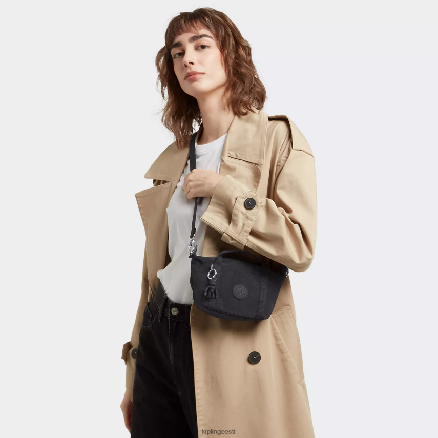 art kompaktne crossbody kott Kipling must noir naised 4NF06J3 crossbody kotid