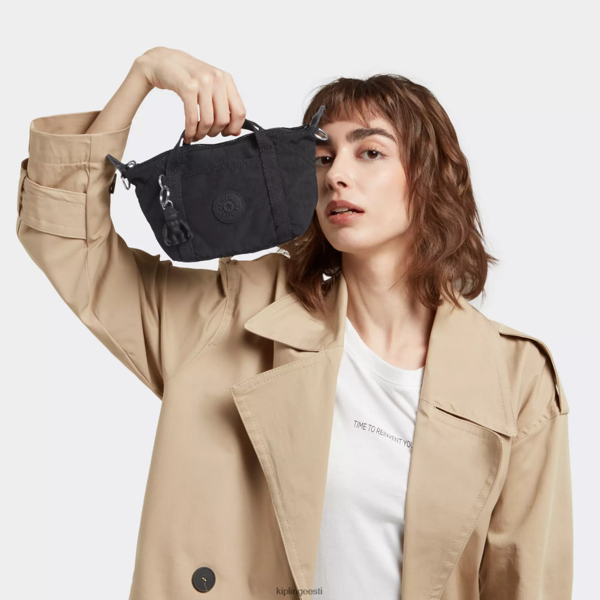 art kompaktne crossbody kott Kipling must noir naised 4NF06J3 crossbody kotid