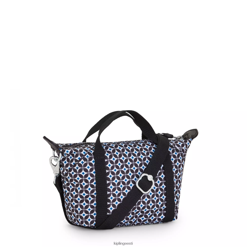 art kompaktne trükitud crossbody kott Kipling mustjas plaat naised 4NF06J24 crossbody kotid