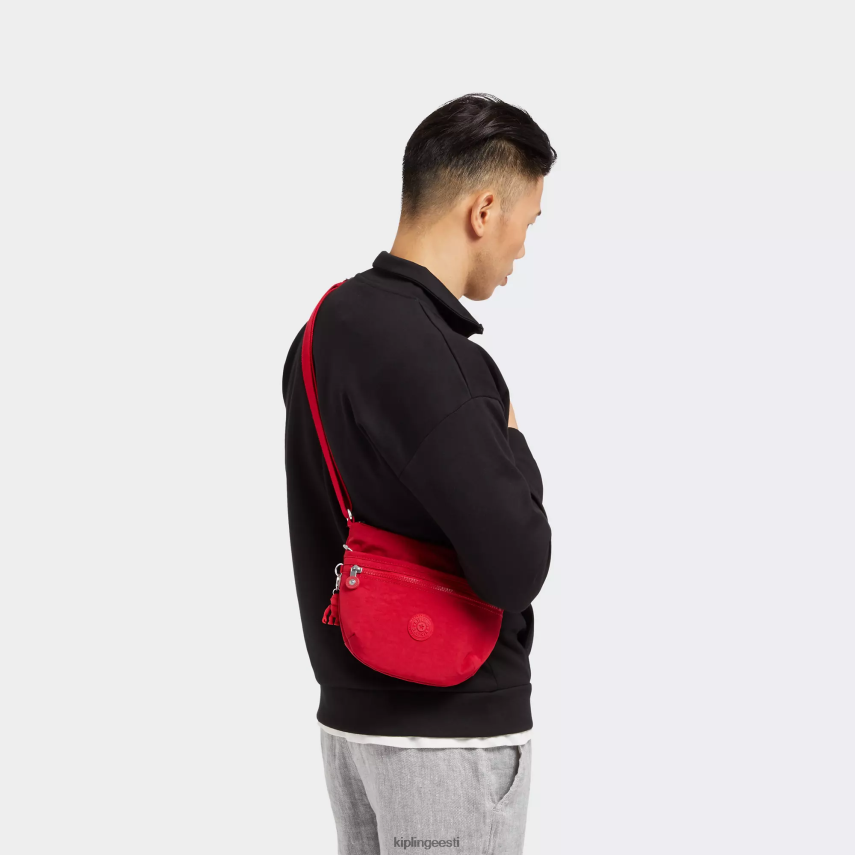 arto väike crossbody kott Kipling punane rouge naised 4NF06J226 crossbody kotid