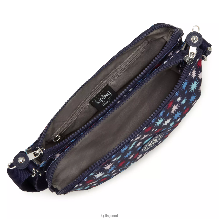 boyd trükitud crossbody kott Kipling funky tähed naised 4NF06J219 crossbody kotid