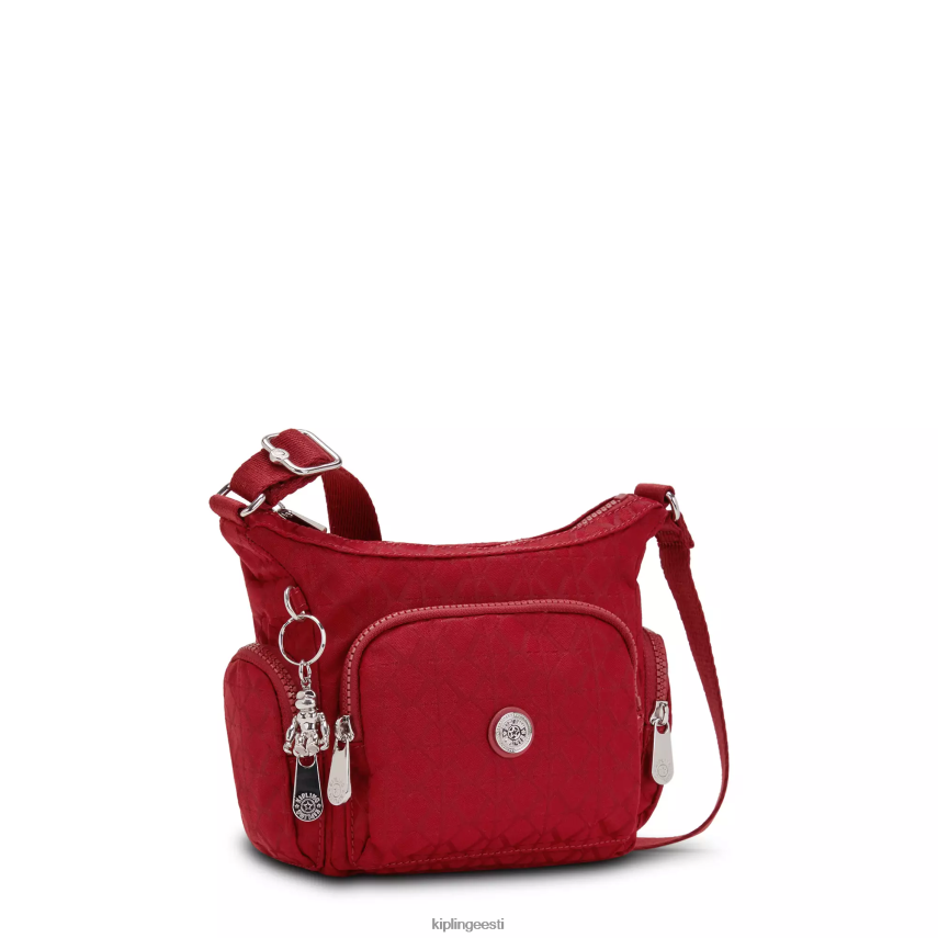gabbie mini crossbody kott Kipling allkiri punane naised 4NF06J73 crossbody kotid