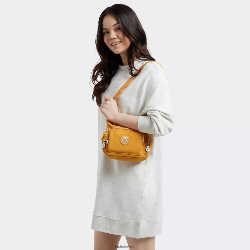 gabbie mini crossbody kott Kipling kiire kollane naised 4NF06J18 crossbody kotid