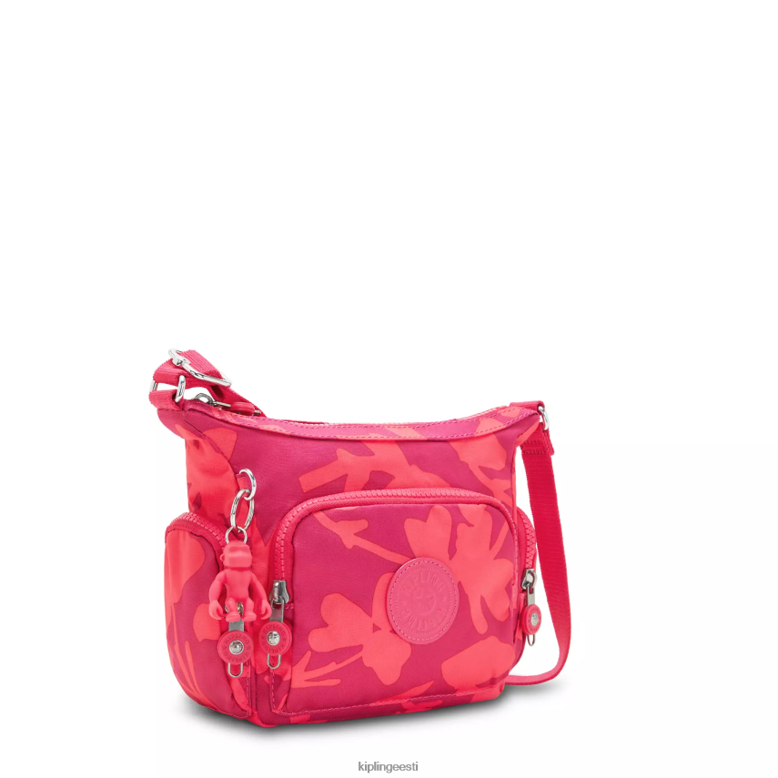 gabbie mini trükitud crossbody kott Kipling koralli lill naised 4NF06J138 crossbody kotid