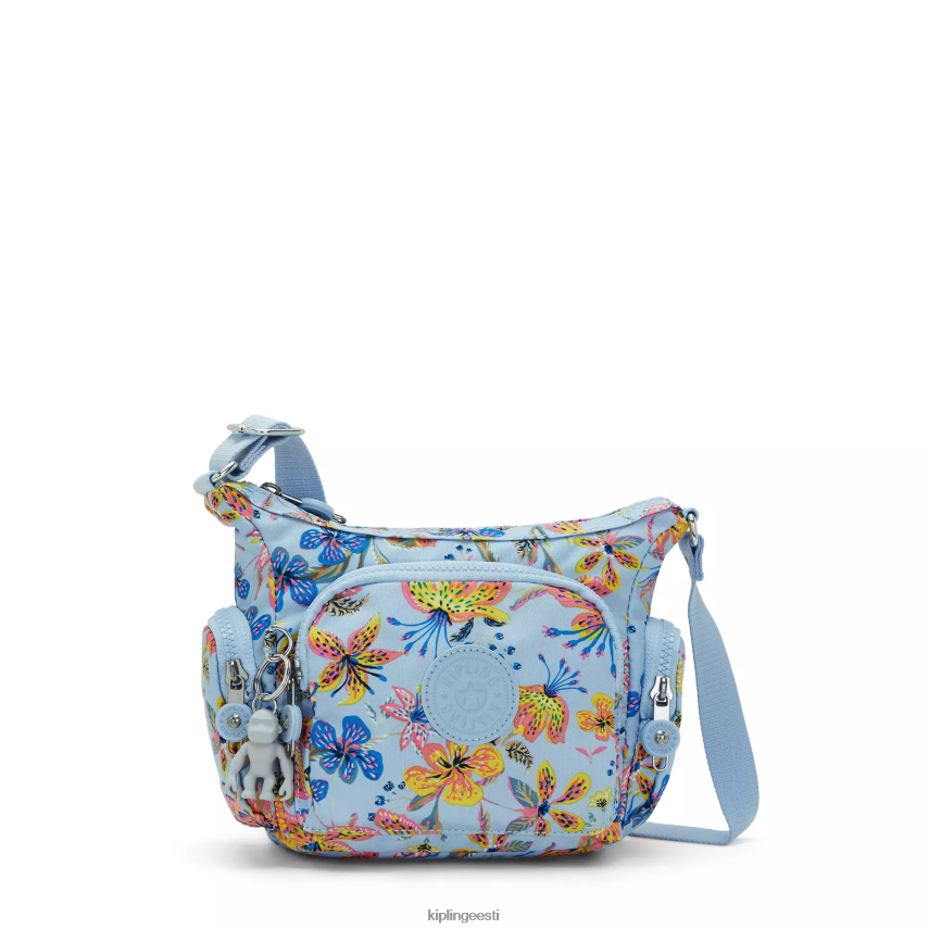 gabbie mini trükitud crossbody kott Kipling looduslikud lilled naised 4NF06J141 crossbody kotid