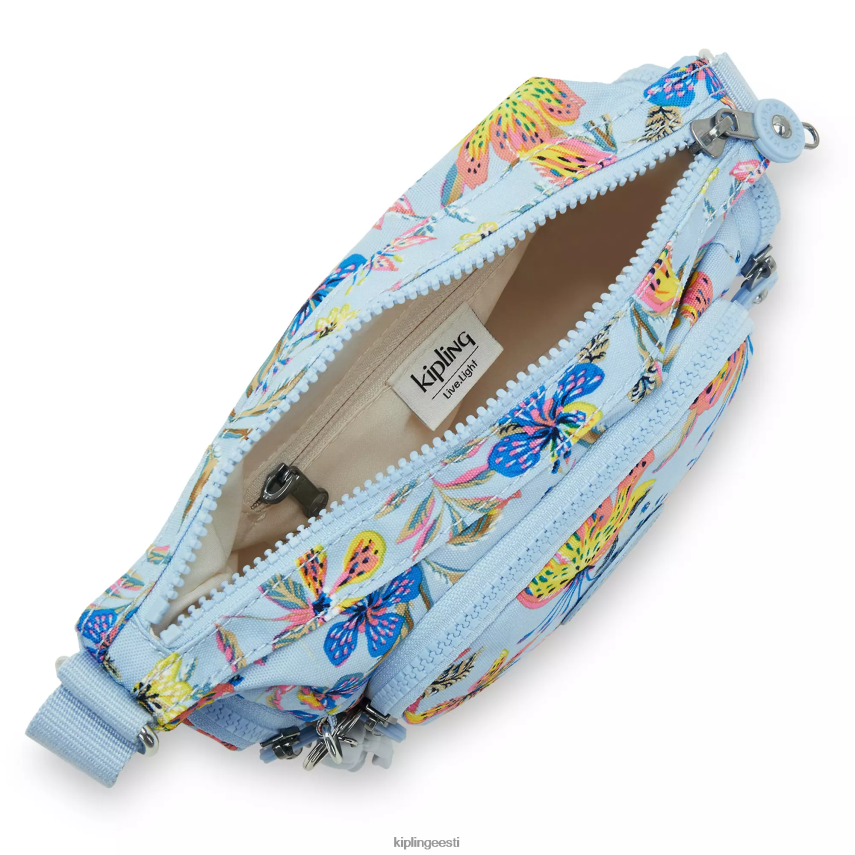 gabbie mini trükitud crossbody kott Kipling looduslikud lilled naised 4NF06J141 crossbody kotid