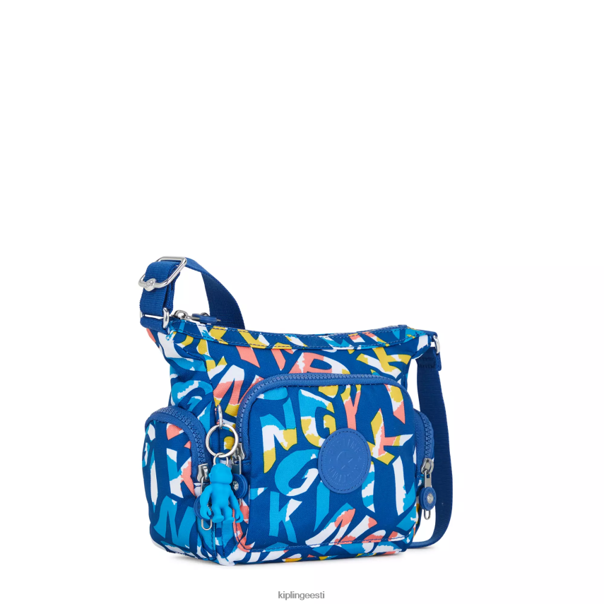 gabbie mini trükitud crossbody kott Kipling neoon naised 4NF06J139 crossbody kotid