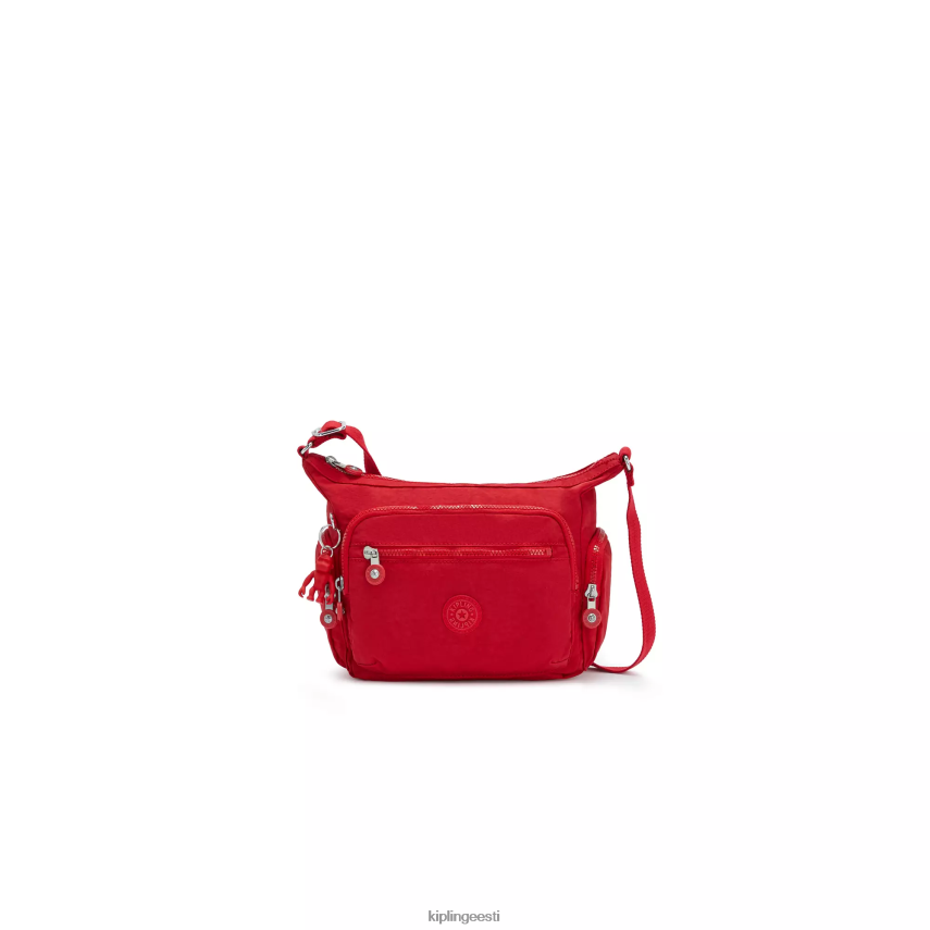 gabbie väike crossbody kott Kipling punane rouge naised 4NF06J164 crossbody kotid