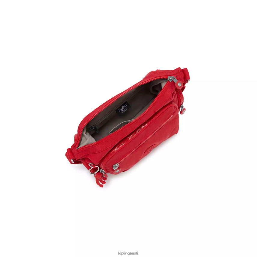 gabbie väike crossbody kott Kipling punane rouge naised 4NF06J164 crossbody kotid