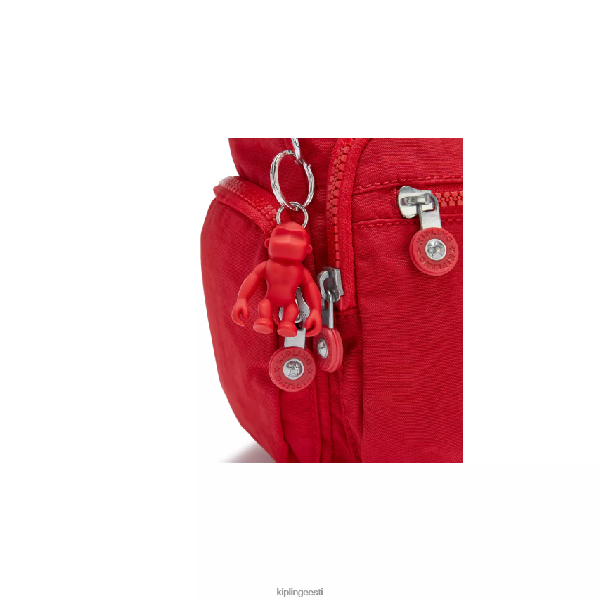 gabbie väike crossbody kott Kipling punane rouge naised 4NF06J164 crossbody kotid