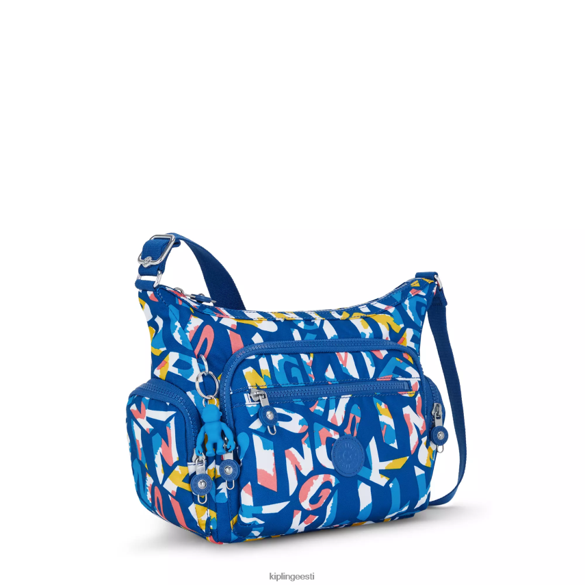 gabbie väike trükitud crossbody kott Kipling neoon naised 4NF06J146 crossbody kotid