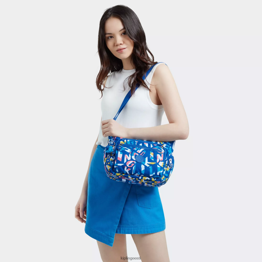 gabbie väike trükitud crossbody kott Kipling neoon naised 4NF06J146 crossbody kotid