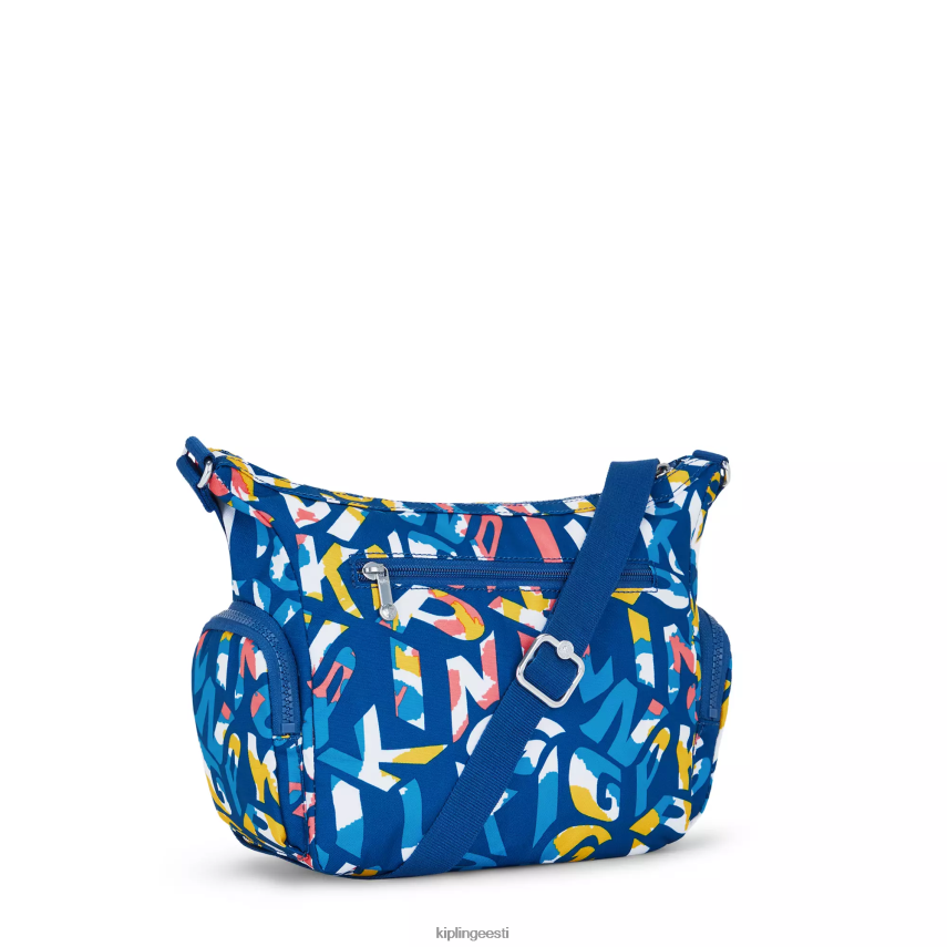 gabbie väike trükitud crossbody kott Kipling neoon naised 4NF06J146 crossbody kotid