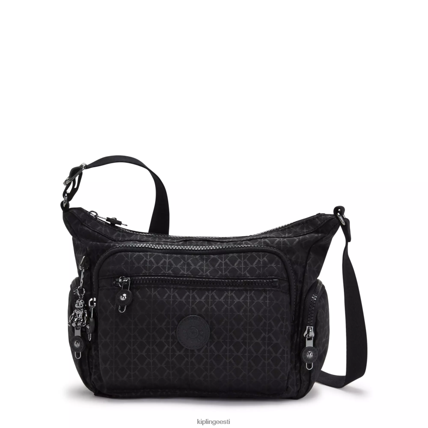 gabbie väike trükitud crossbody kott Kipling reljeefne allkiri naised 4NF06J233 crossbody kotid