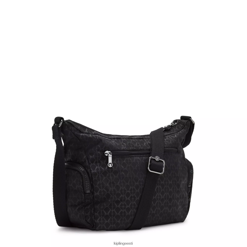 gabbie väike trükitud crossbody kott Kipling reljeefne allkiri naised 4NF06J233 crossbody kotid