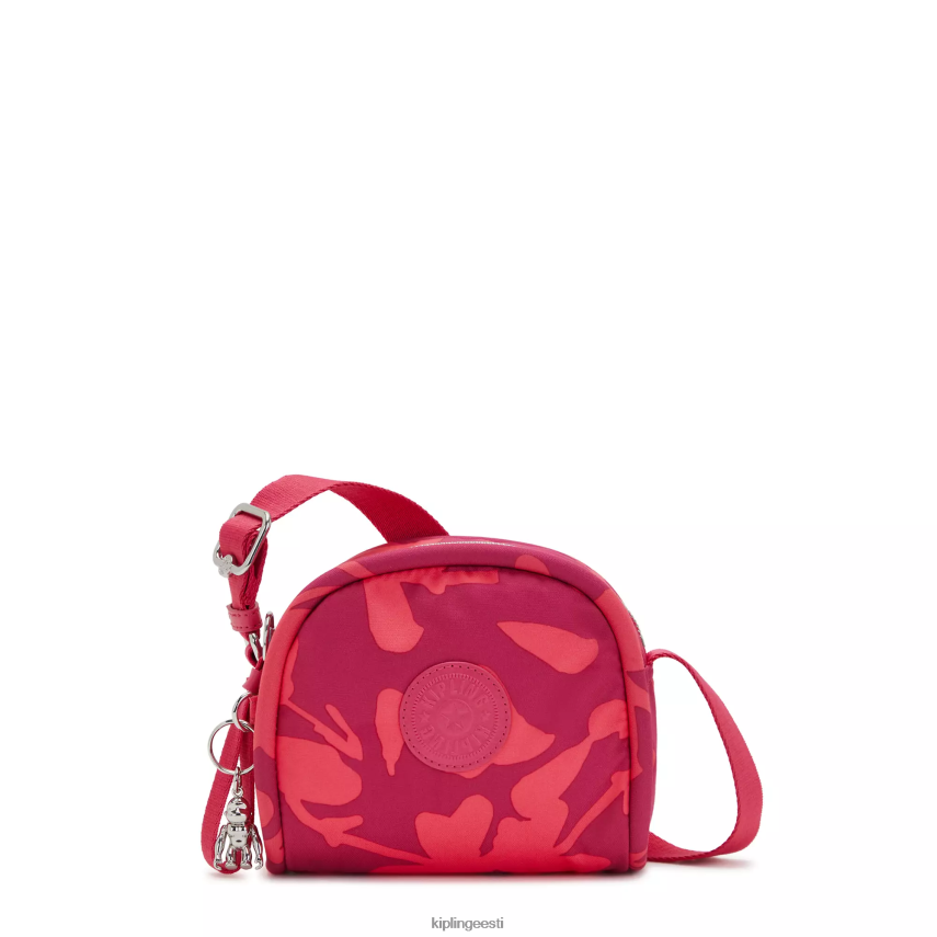 jesperitrükiga crossbody kott Kipling korallililled naised 4NF06J189 crossbody kotid