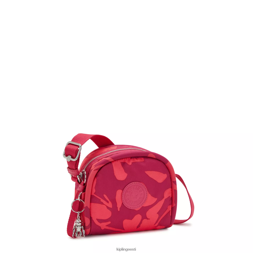 jesperitrükiga crossbody kott Kipling korallililled naised 4NF06J189 crossbody kotid