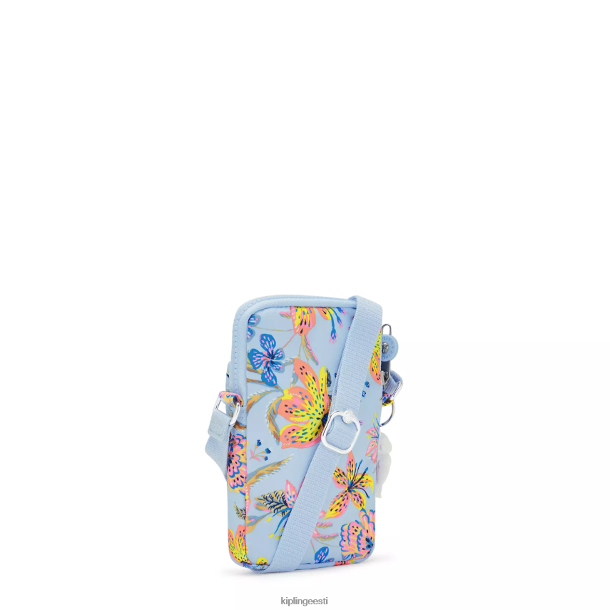 kokku prinditud crossbody telefonikott Kipling looduslikud lilled naised 4NF06J56 crossbody kotid