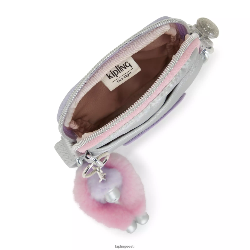 metallist ristkorpusega telefonikott Kipling kommid metallist lõbus naised 4NF06J29 crossbody kotid
