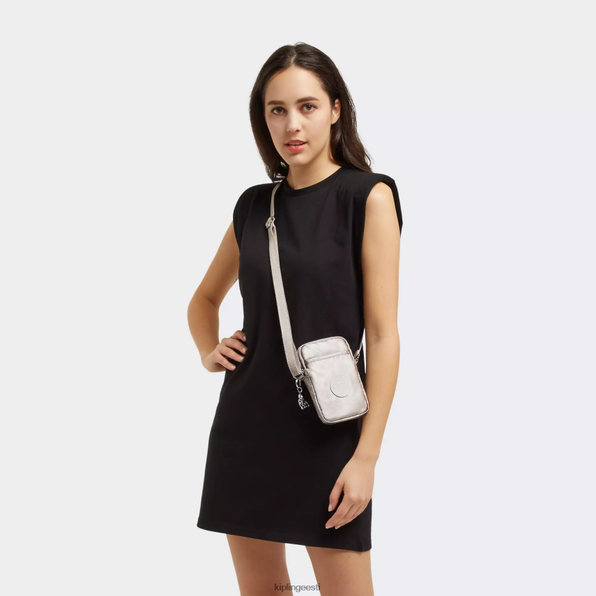 metallist ristkorpusega telefonikott Kipling metallist sära naised 4NF06J59 crossbody kotid