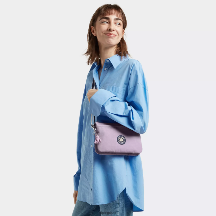 riri crossbody kott Kipling õrn lilla plokk naised 4NF06J128 crossbody kotid