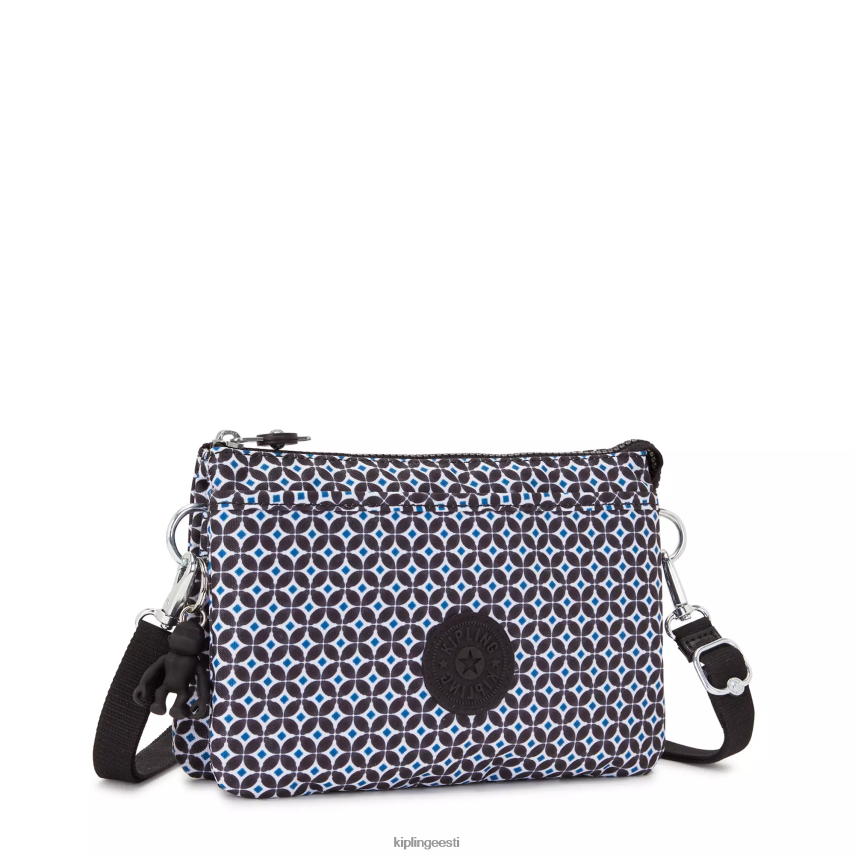 riri trükitud crossbody kott Kipling mustjas plaat naised 4NF06J143 crossbody kotid