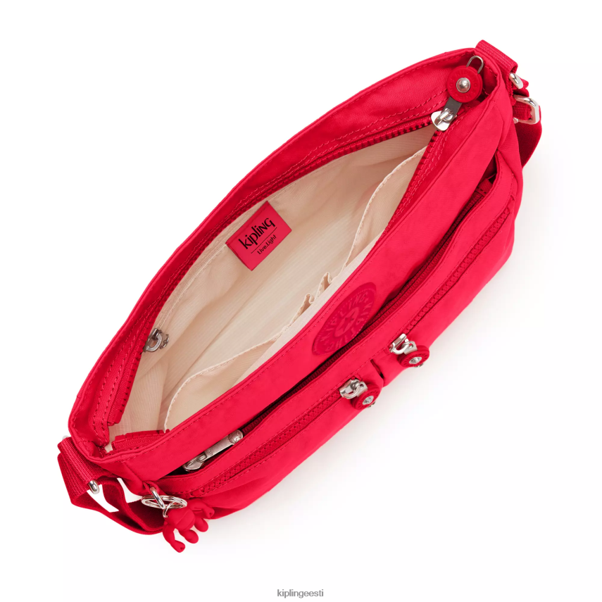 uus angie crossbody kott Kipling punane rouge naised 4NF06J171 crossbody kotid