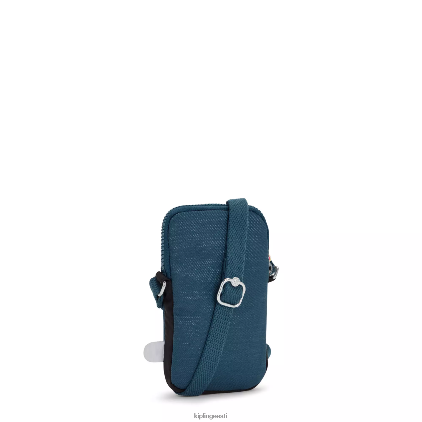 vastav crossbody telefonikott Kipling kootud sinine naised 4NF06J182 crossbody kotid