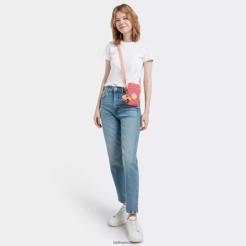 vastav crossbody telefonikott Kipling rõõmus roosa naised 4NF06J55 crossbody kotid