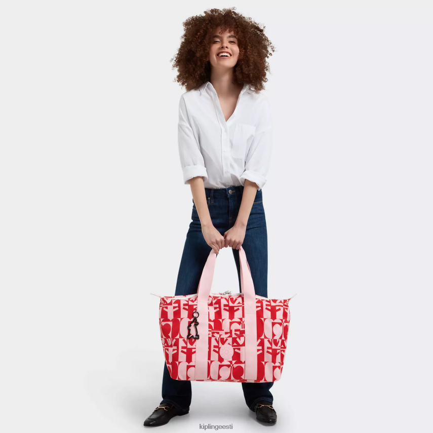 art medium minju kim kandekott Kipling minju multi print naised 4NF06J270 kandekotid