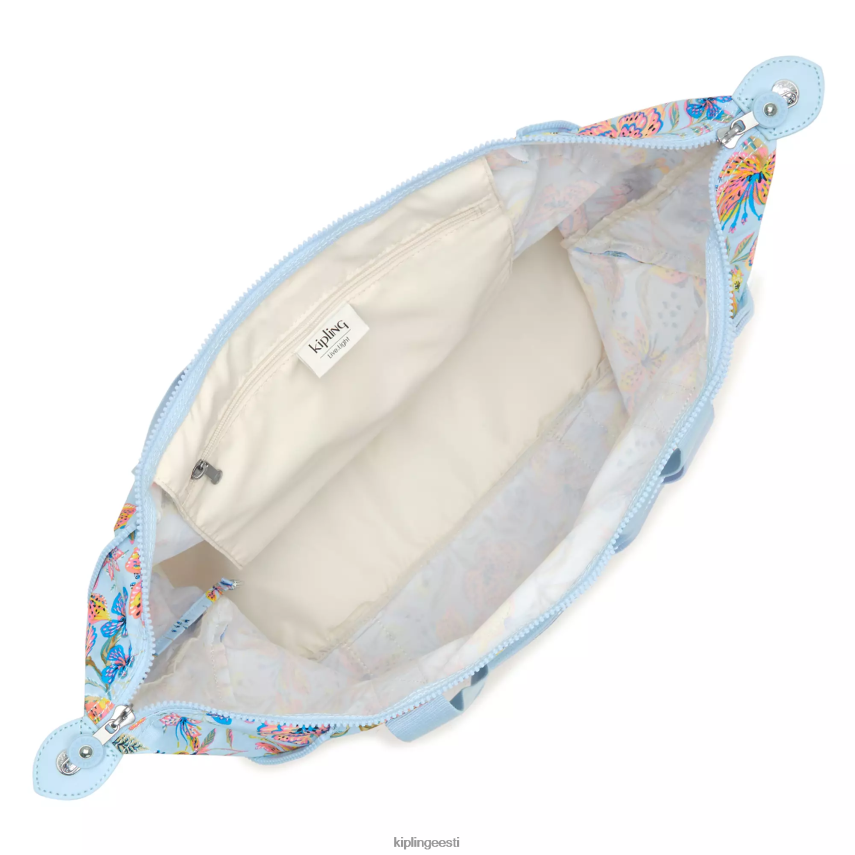 kunsti keskmise trükiga kandekott Kipling looduslikud lilled naised 4NF06J262 kandekotid