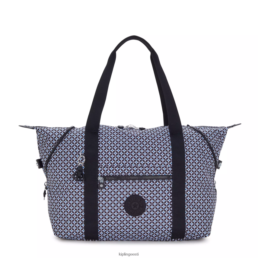 kunsti keskmise trükiga kandekott Kipling mustjas plaat naised 4NF06J260 kandekotid
