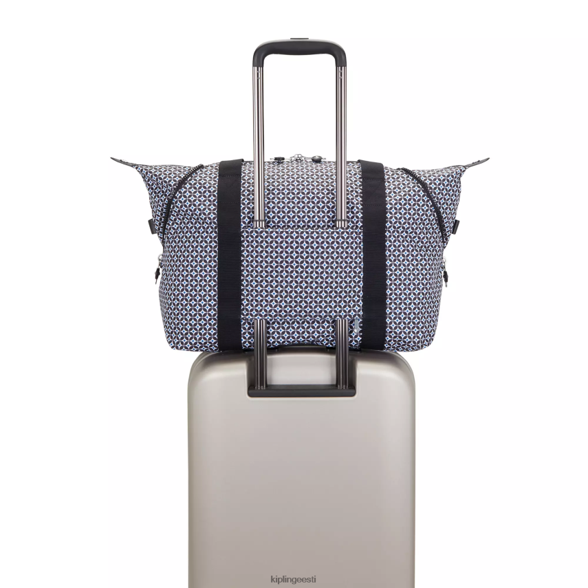 kunsti keskmise trükiga kandekott Kipling mustjas plaat naised 4NF06J260 kandekotid