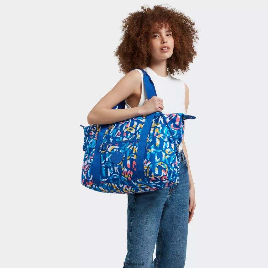 kunsti keskmise trükiga kandekott Kipling neoon naised 4NF06J259 kandekotid