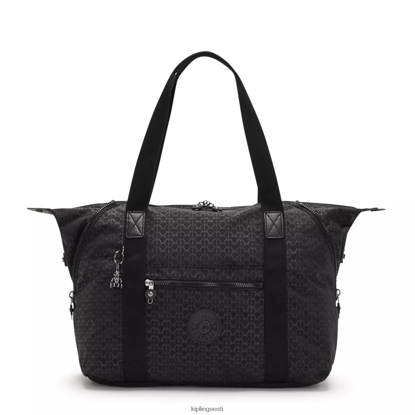 kunsti keskmise trükiga kandekott Kipling reljeefne allkiri naised 4NF06J266 kandekotid