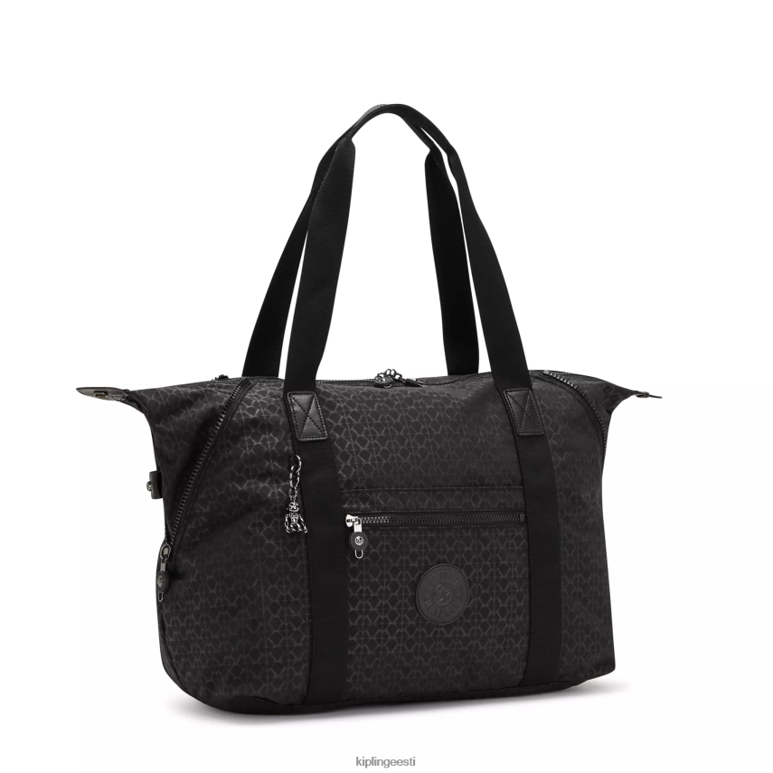 kunsti keskmise trükiga kandekott Kipling reljeefne allkiri naised 4NF06J266 kandekotid