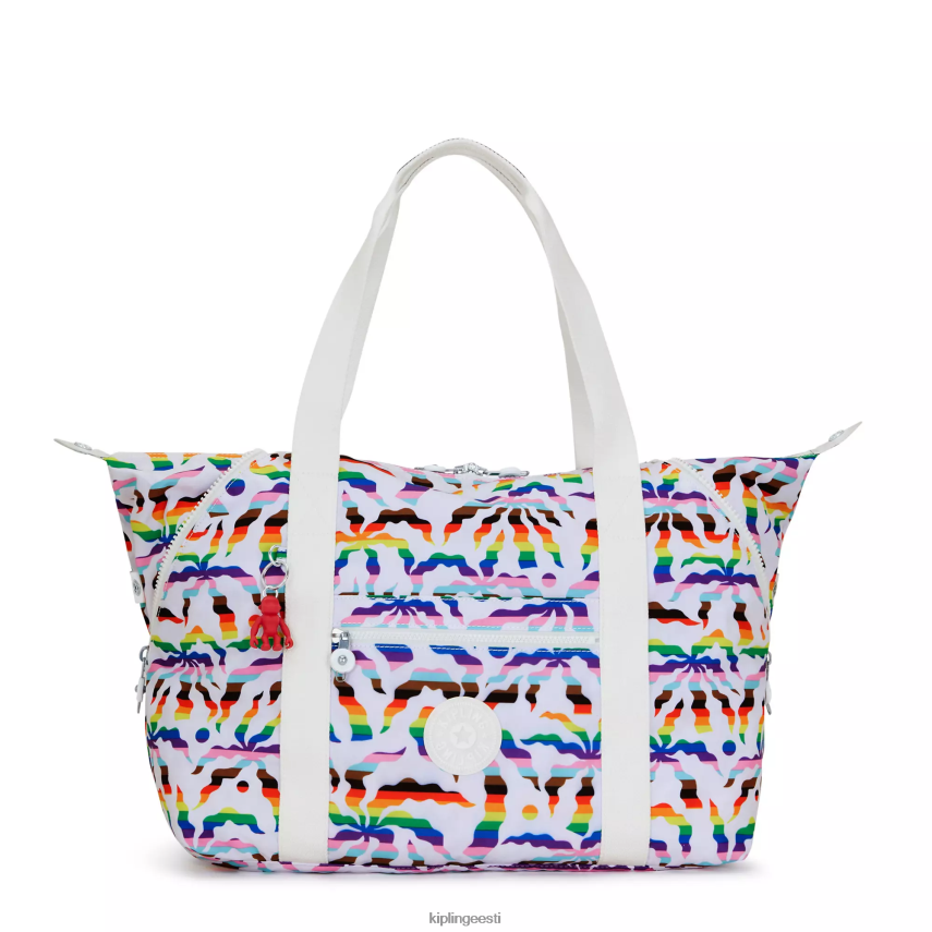 kunsti keskmise trükiga kandekott Kipling vikerkaarepalm naised 4NF06J261 kandekotid