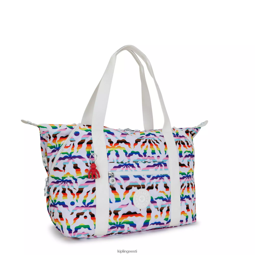 kunsti keskmise trükiga kandekott Kipling vikerkaarepalm naised 4NF06J261 kandekotid