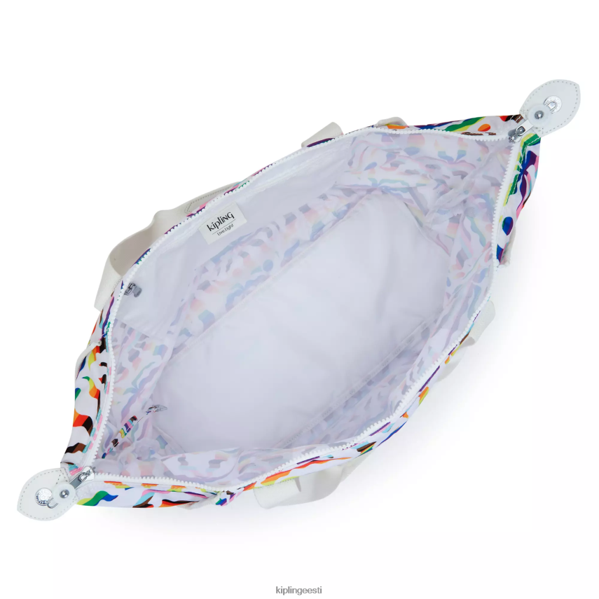 kunsti keskmise trükiga kandekott Kipling vikerkaarepalm naised 4NF06J261 kandekotid